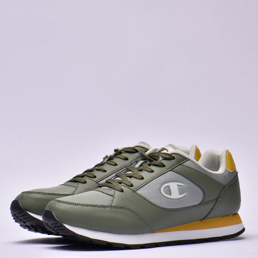 Champion Baskets Basses Confortables Vert Olive Homme