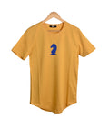 Kimland T-shirt Moutarde Motif Cavalier Homme
