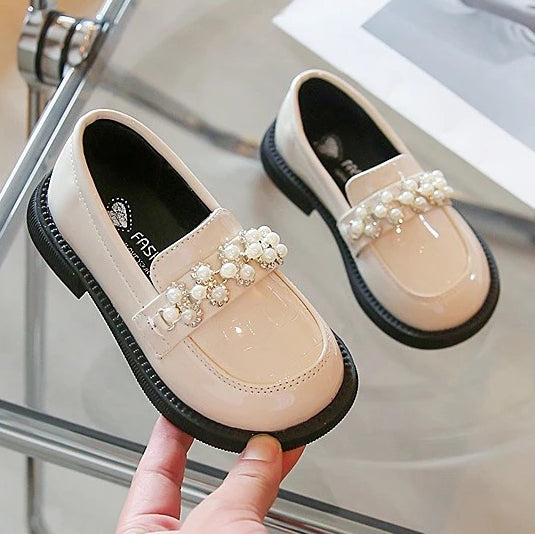 Kimland Mocassins Enfant Motif Crocodile Perles Fille