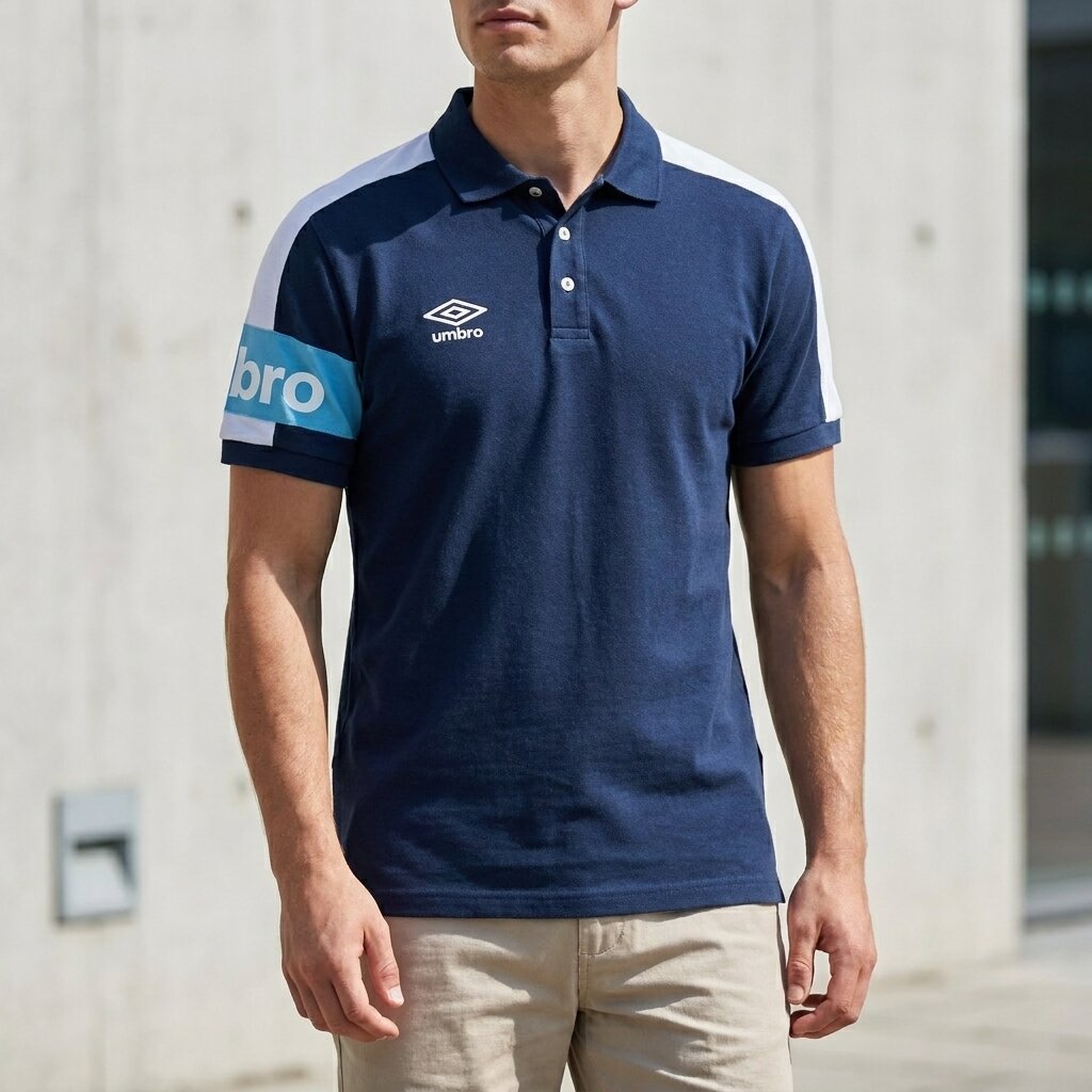 Umbro Polo Sportif à Manches Courtes Homme