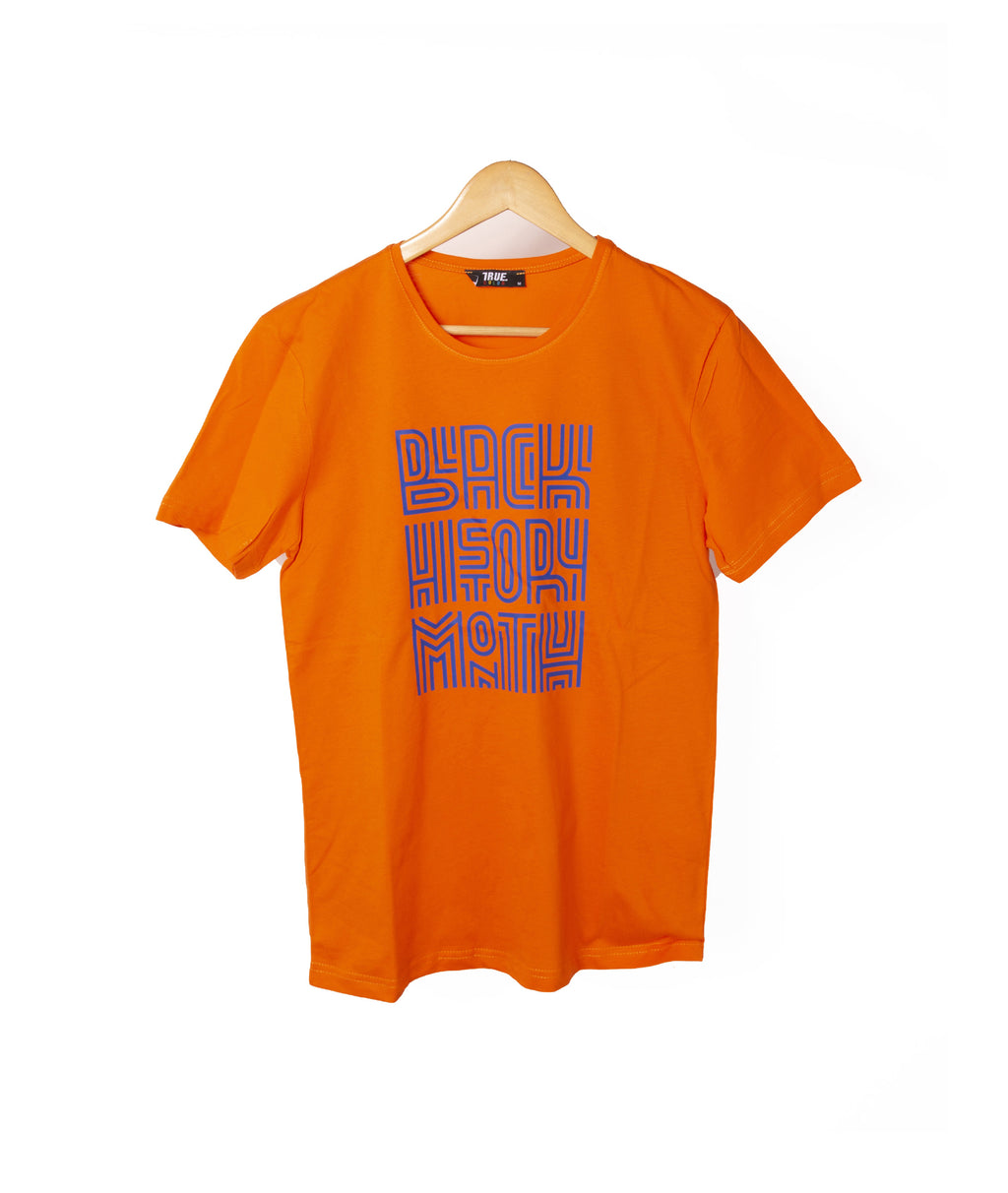 T-shirt ORANGE *BLACK HISTORY