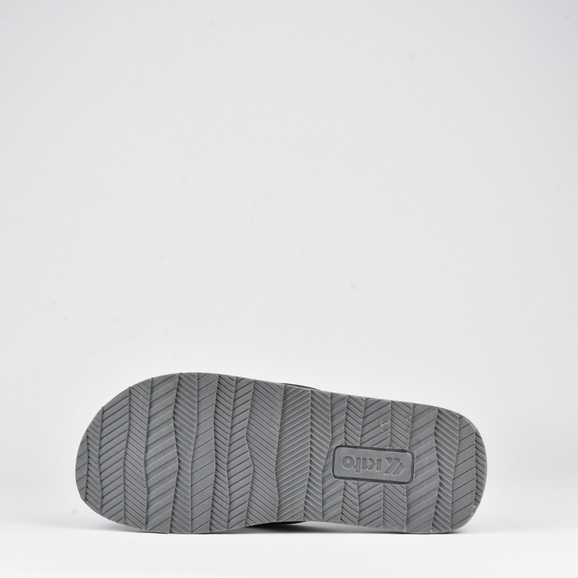 Kito Claquettes Confortables Marron Homme