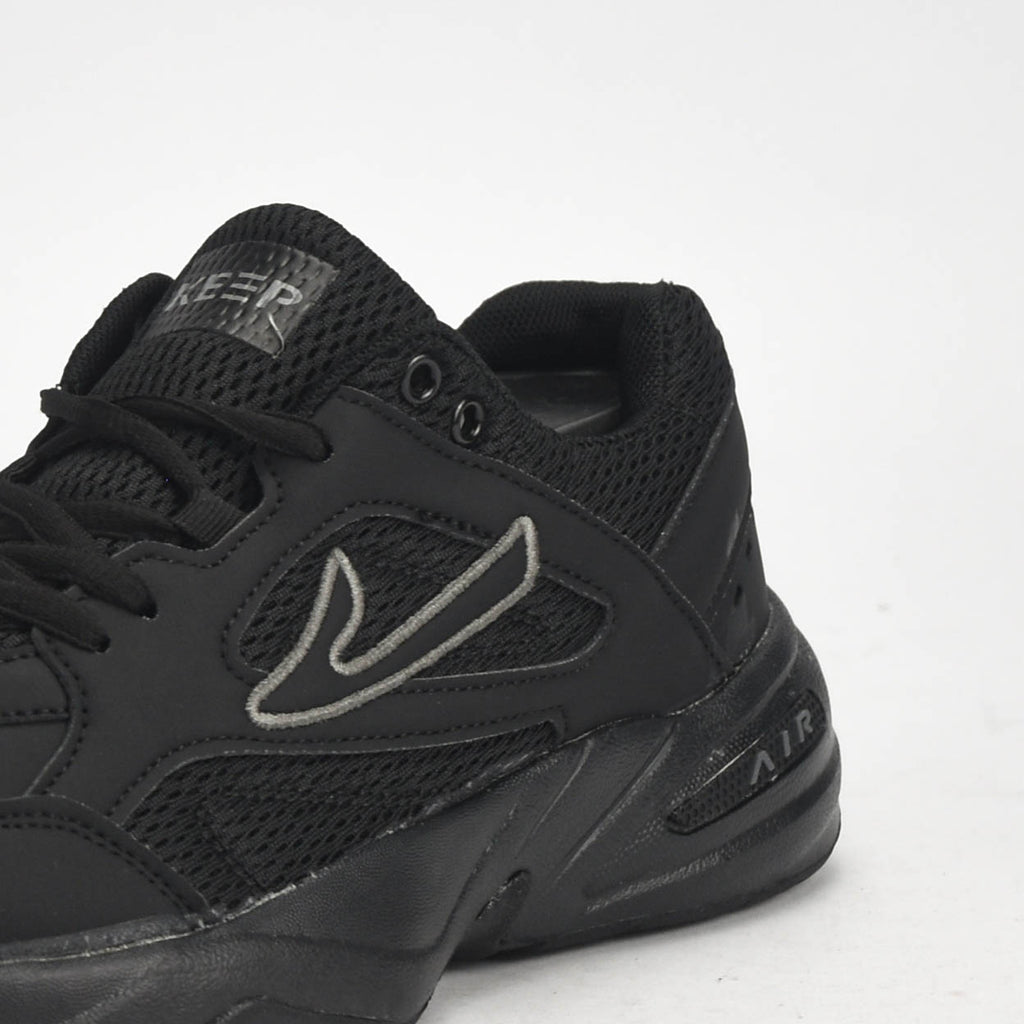 Keep Baskets Sportives Respirantes Homme Noir