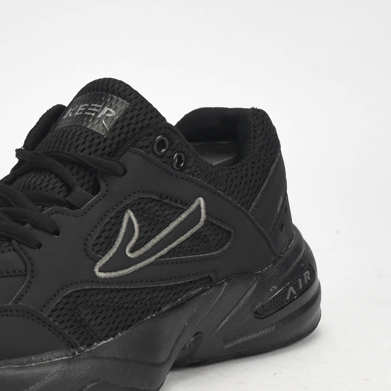 Keep Baskets Sportives Respirantes Homme Noir