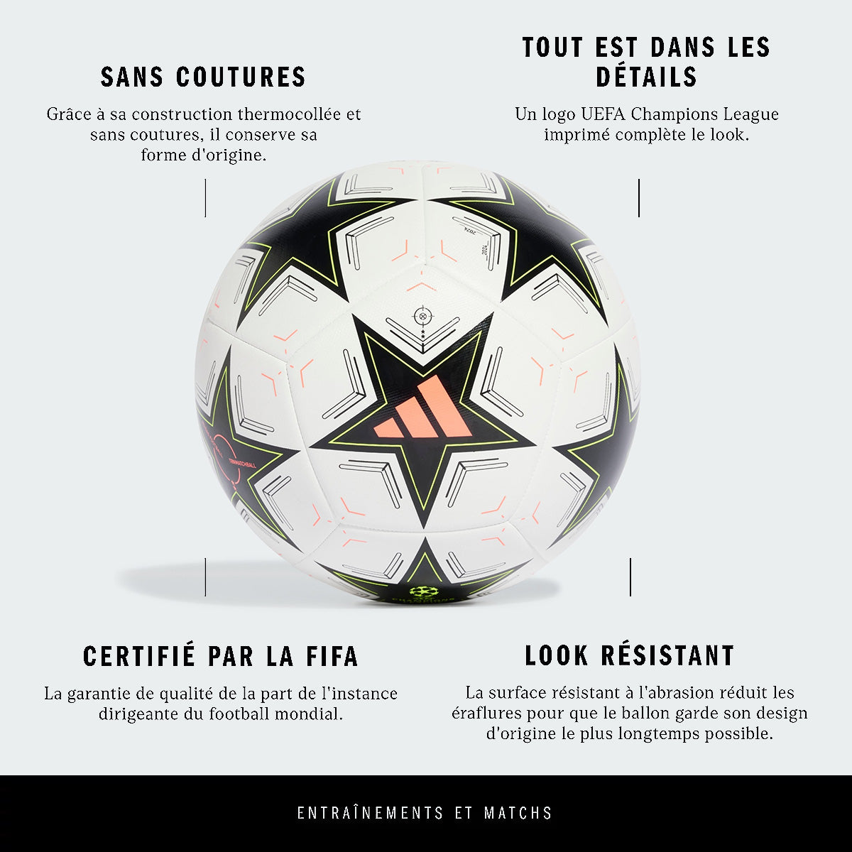 Adidas Ballon de Football UCL Training Performance Unisex