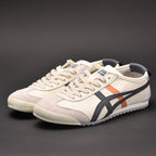 Onitsuka Tiger Mexico 66 Sneakers Cuir Blanc Unisexe