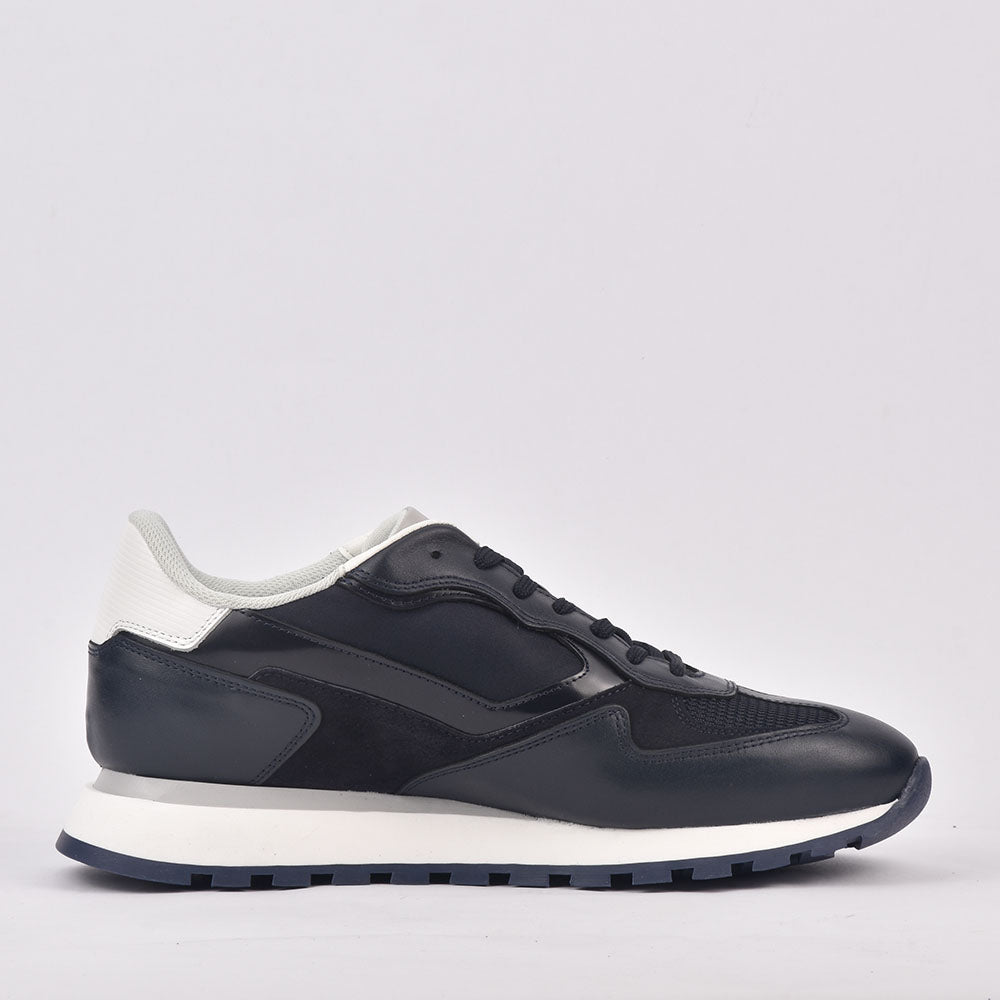 HARMONT AND BLAINE SCARPA UOMO CALF  BLU﻿ 4
