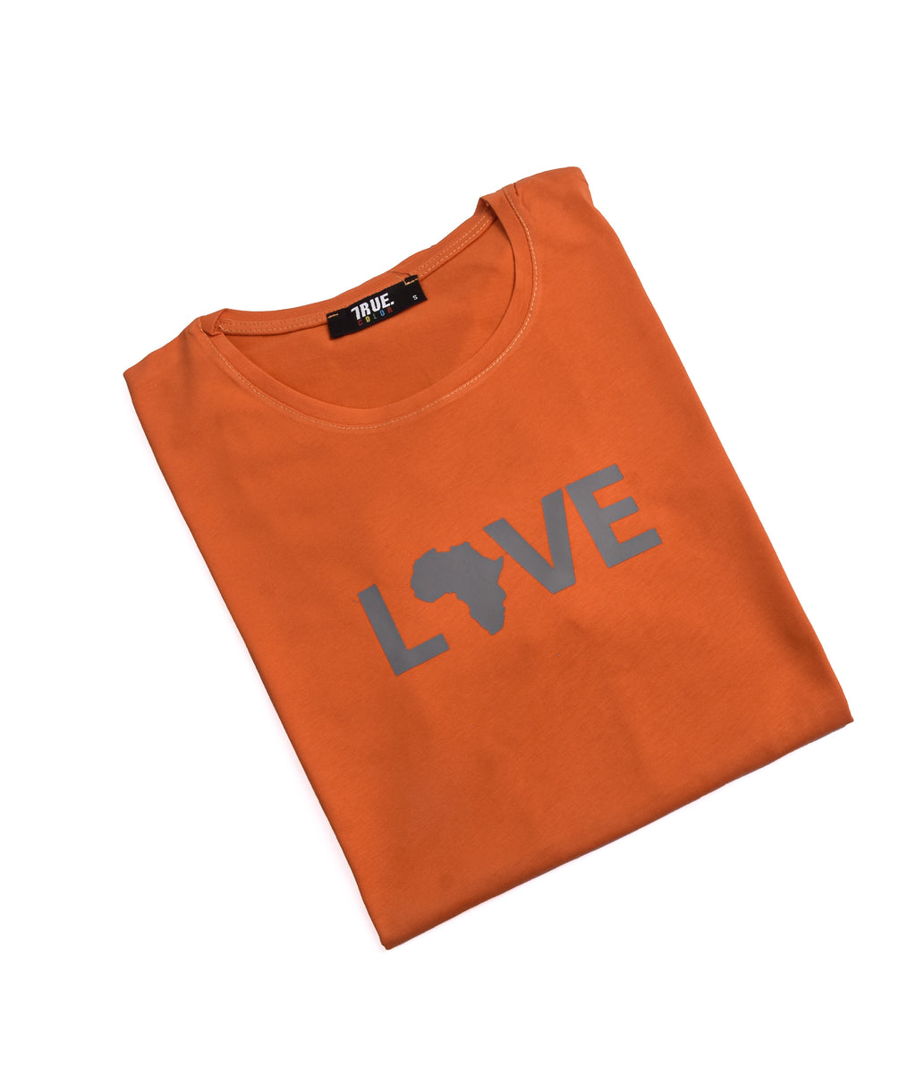 T-shirt ORANGE *LIVE *