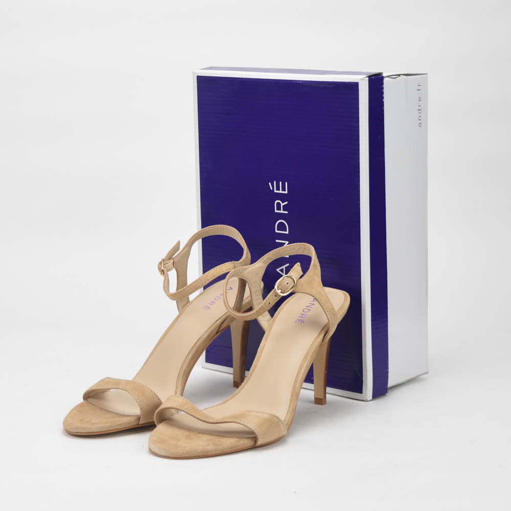 André Sandales à Talons en Daim Élégantes Femme