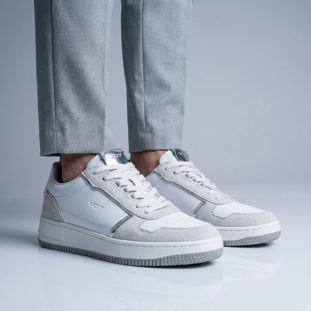 VO7 Baskets Aya Blanc Élégantes pour Femme