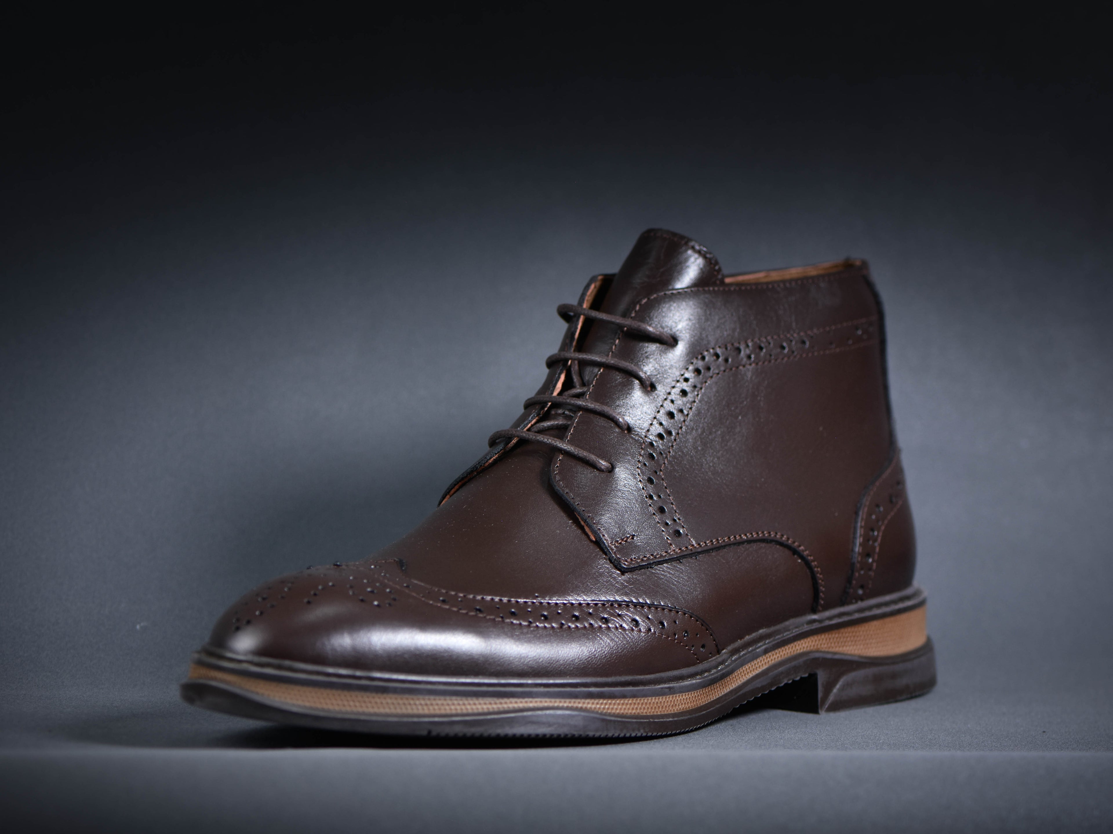 Demi boot tabac﻿ 4