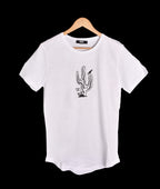 T-shirt BLANC 2  LOGO NOIR WILD LIFE