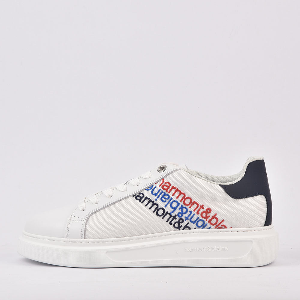 HARMONT AND BLAINE SCARPA UOMO CALF BIANCO  ﻿ 6