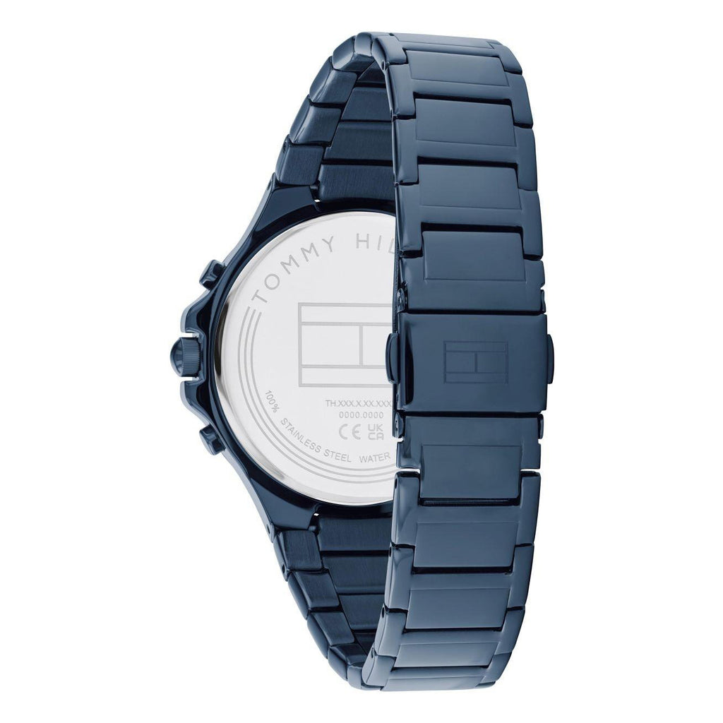 Montre Tommy Hilfiger Élégante Cadran Bleu Femme