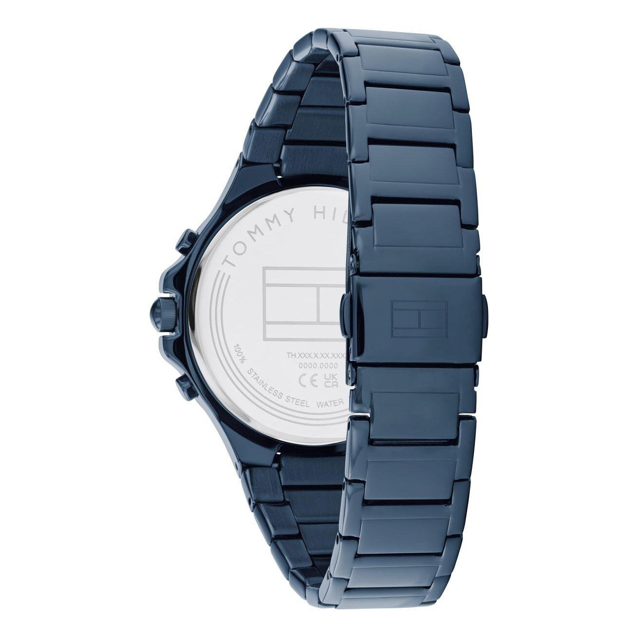 Montre Tommy Hilfiger Élégante Cadran Bleu Femme