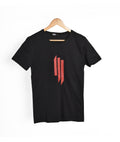 T-shirt NOIR ET ROUGE *Skrillex*