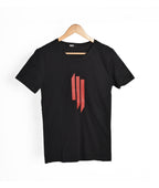 T-shirt NOIR ET ROUGE *Skrillex*