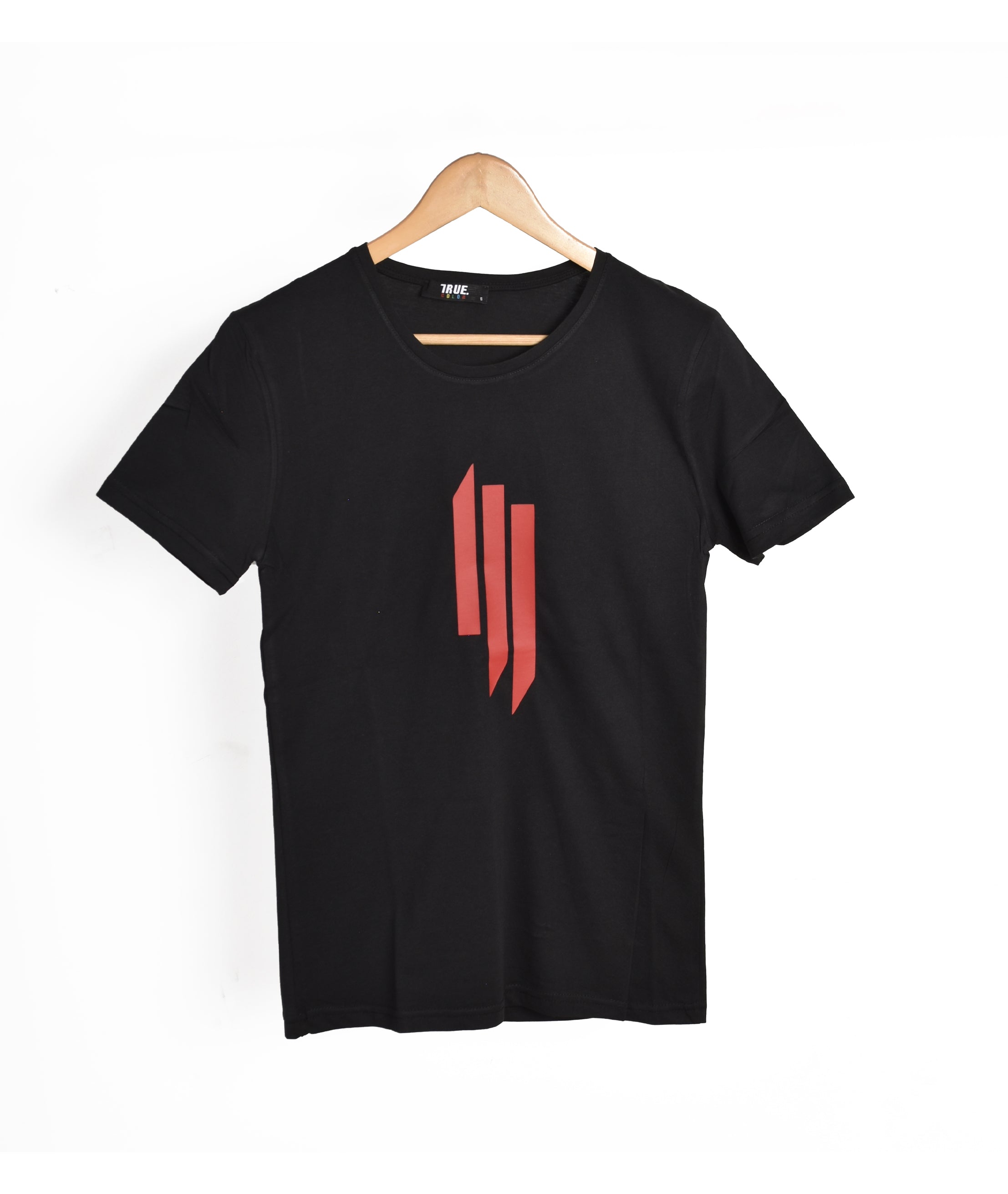 T-shirt NOIR ET ROUGE *Skrillex*
