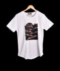 T-shirt BLANC 2 MOTIF VOITURES