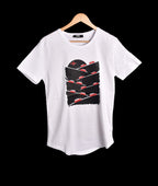 T-shirt BLANC 2 MOTIF VOITURES