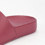 Peak Claquettes Slippers Confortables Bordeaux Homme