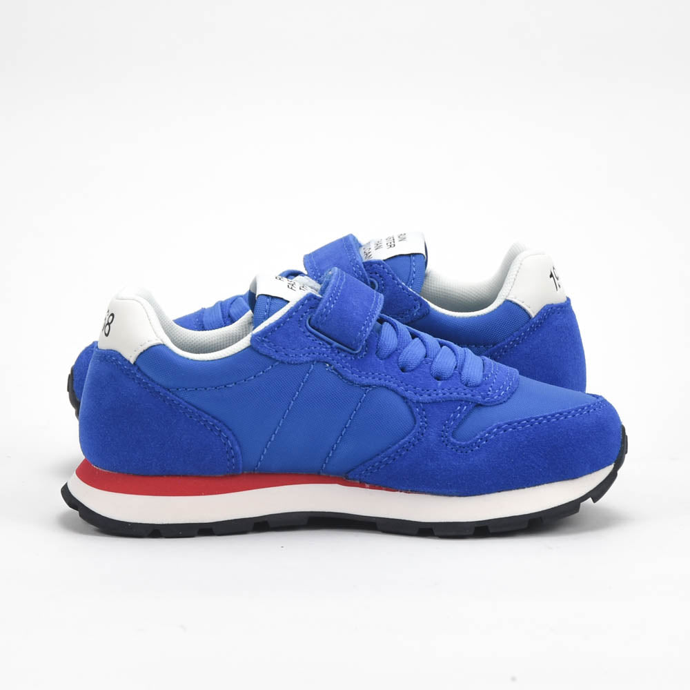 SUN68 Baskets Sneakers à Scratch Confortables Enfant