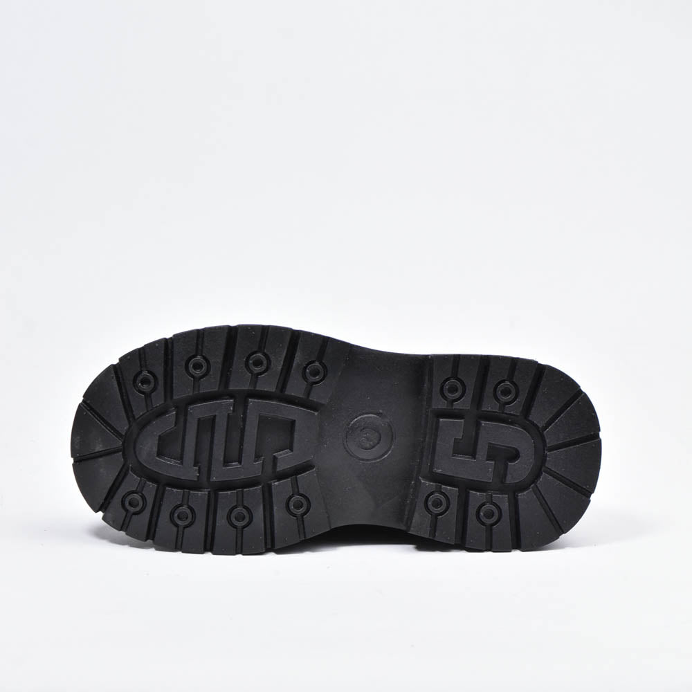 Bottes coordonnantes à lacets Noir Enfants﻿ 7