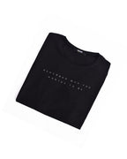 T-shirt NOIR 2 *REMEMBER WHO YOU WANTED TO BE *