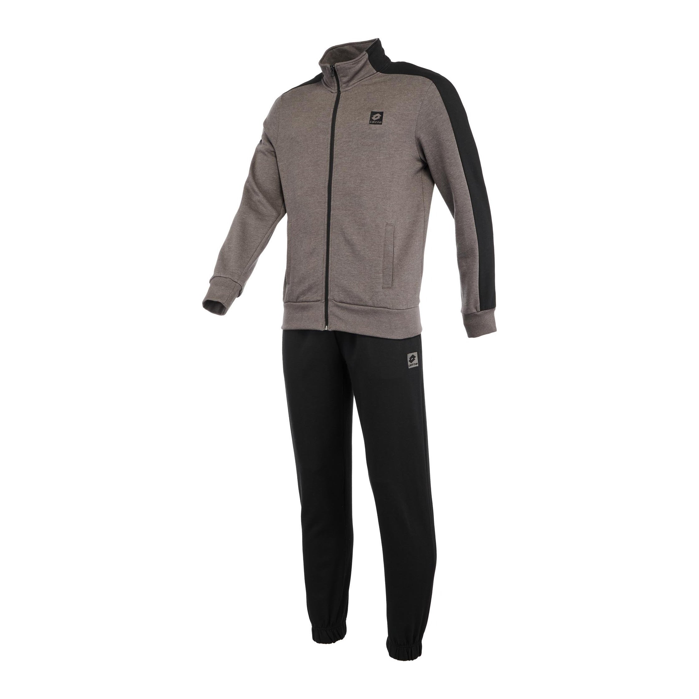 Lotto Survêtement Complet Confortable Gris et Noir Homme