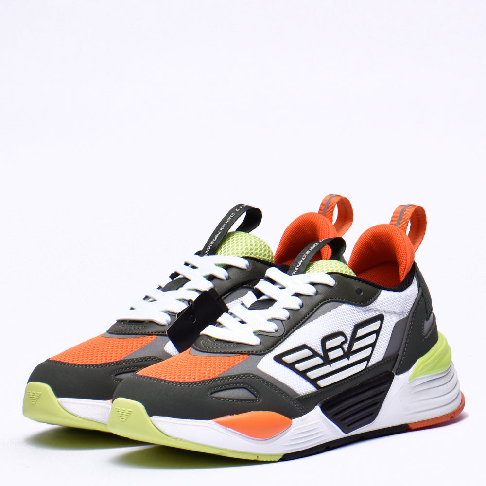 EMPORIO ARMANI SNEAKER BLK CLIV ORFL SHG OW TRAINING﻿ 2