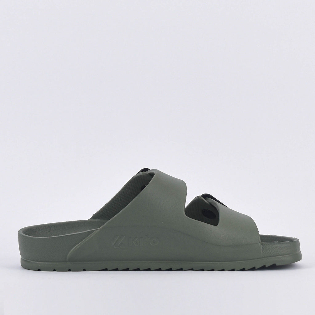 Kito Sandales à Boucles Confortables Homme