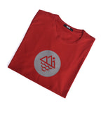 T-shirt ROUGE MOTIF *LA PLAGE*
