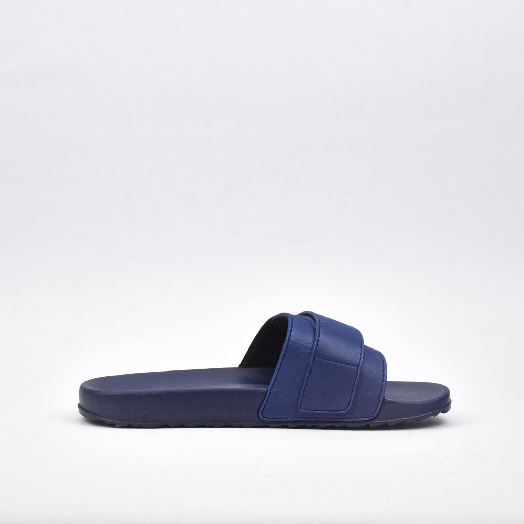 Kito Claquettes Bleu Marine Confortables Homme
