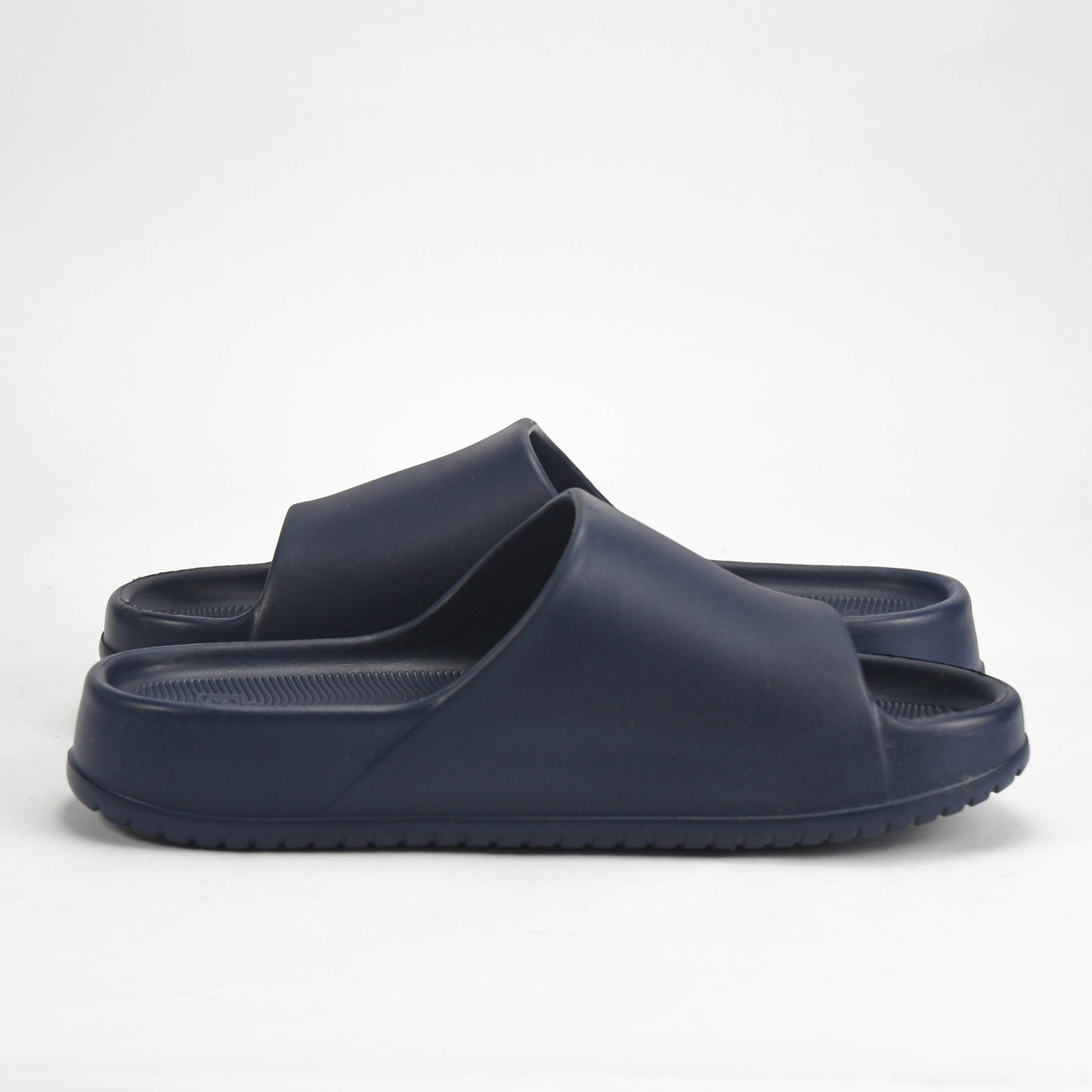 Peak Claquettes Slippers Ergonomiques Bleu Marine Homme