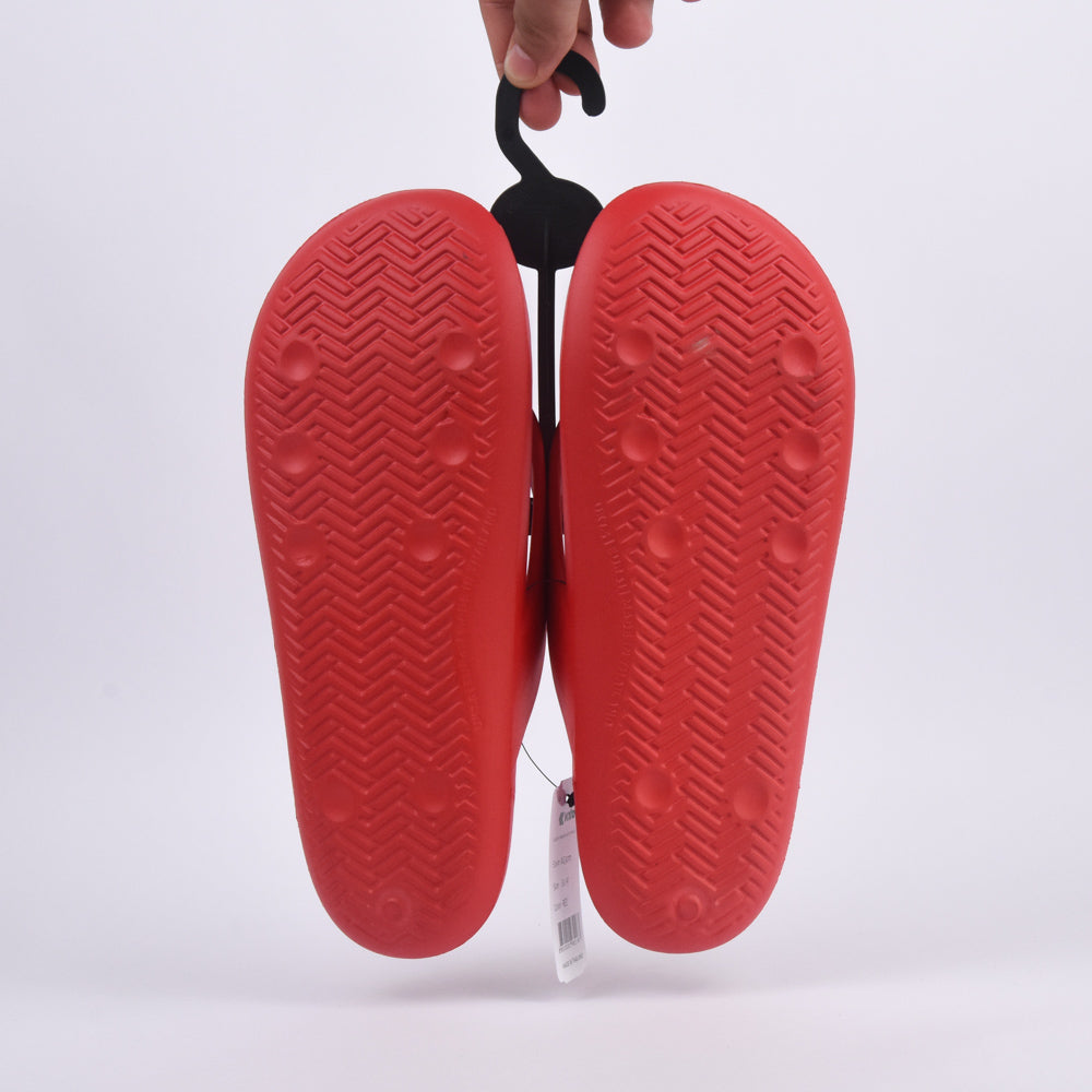 Kito Tongs Confortables Rouge Homme