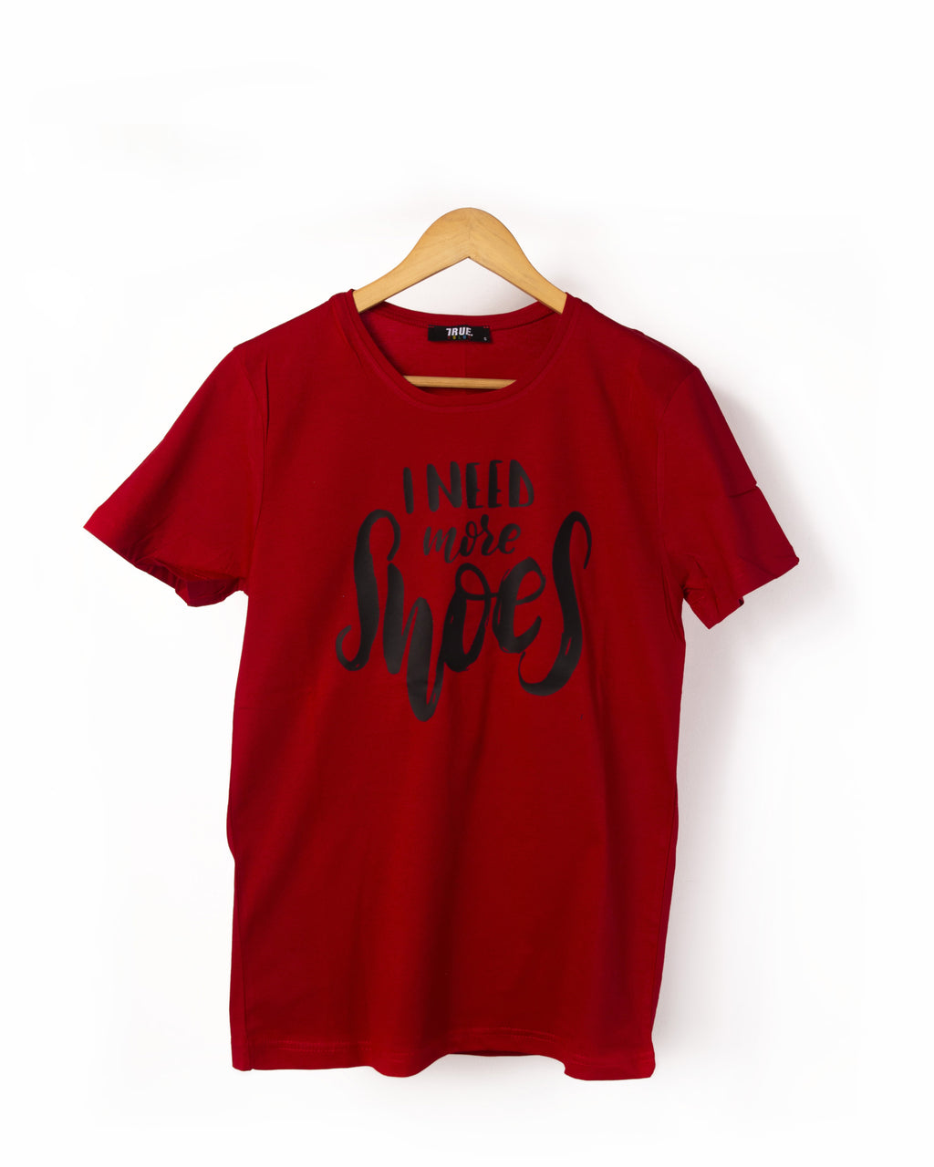 Kimland T-shirt Imprimé I Need More Shoes Rouge Homme