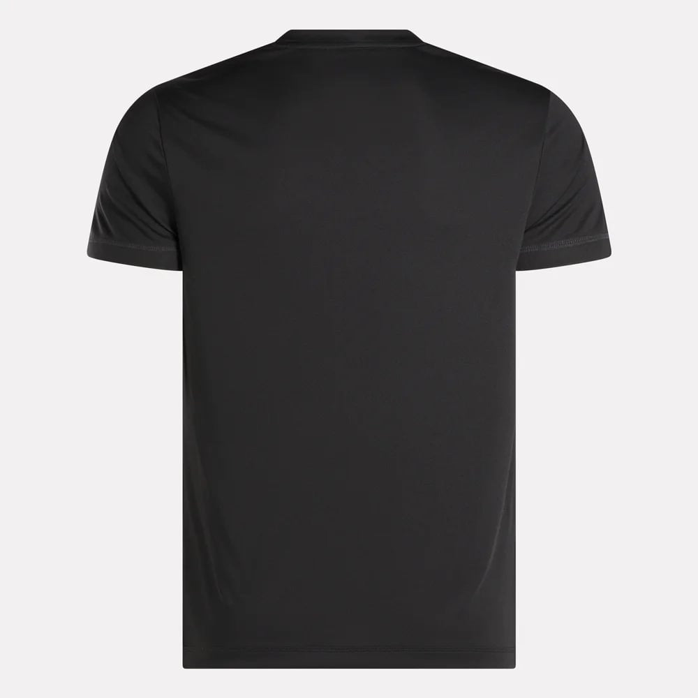 Reebok T-Shirt Sportif Noir Homme
