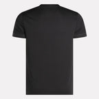 Reebok T-Shirt Sportif Noir Homme
