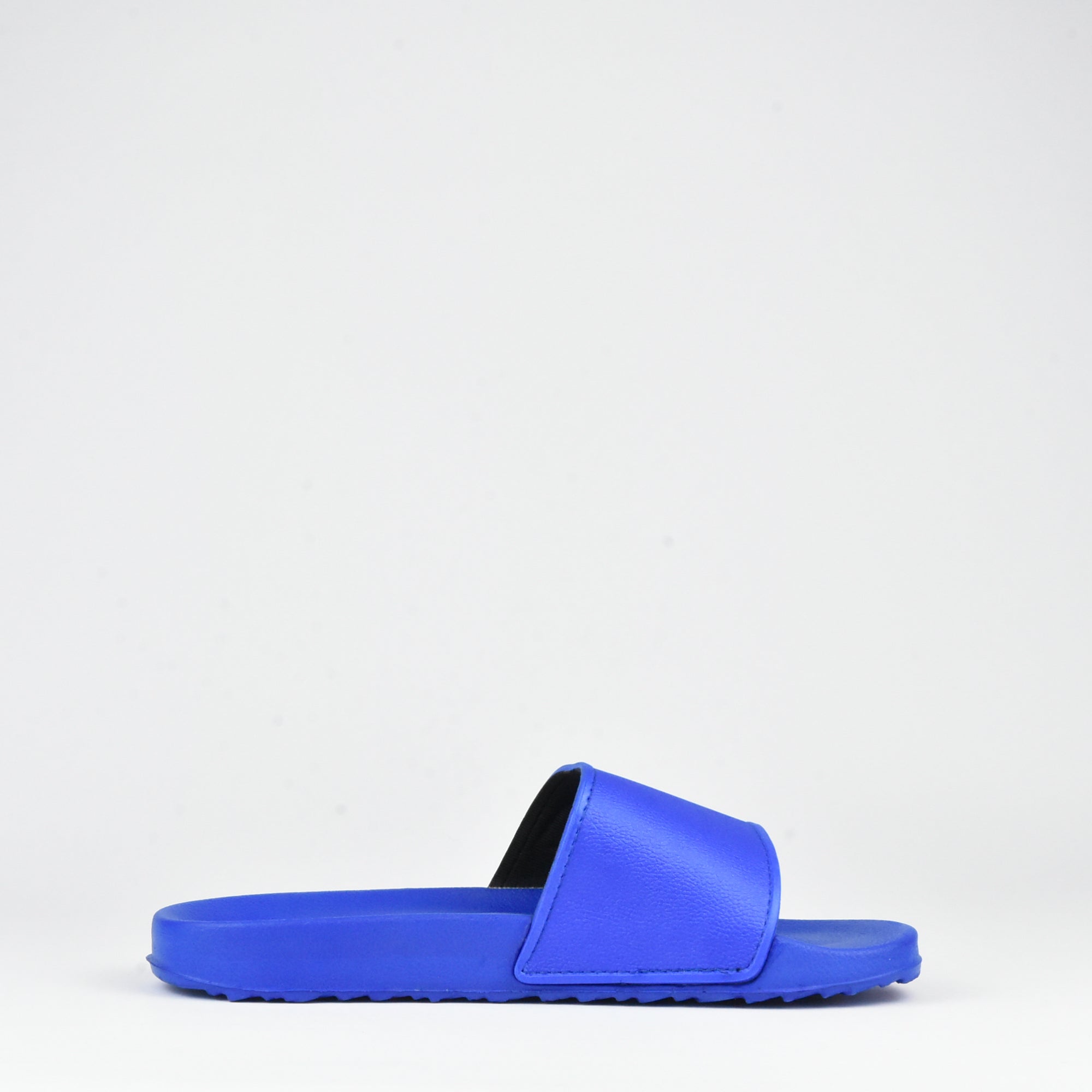 Kito Claquettes Confortables Bleu et Or Homme
