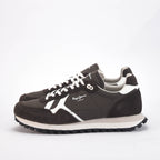 Pepe Jeans Baskets Retro en Daim Marron Homme