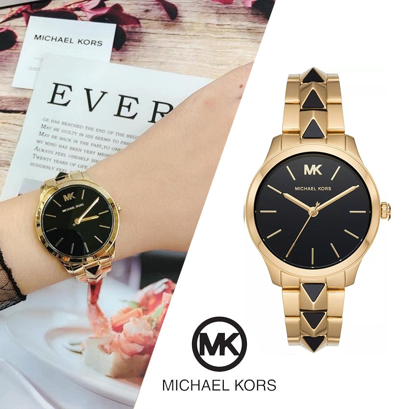 Michael Kors Montre Élégante Dorée Femme