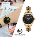Michael Kors Montre Élégante Dorée Femme