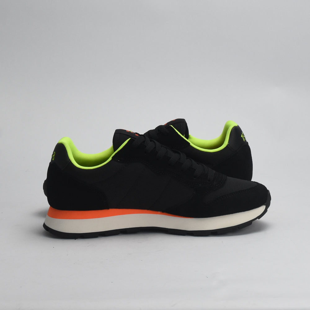BASKET SUN68 TOM FLUO 11 NERO ﻿ 5