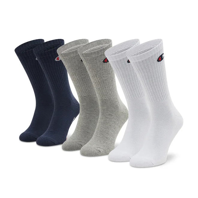 Champion Pack 3 Paires Chaussettes Mi-Hautes Homme
