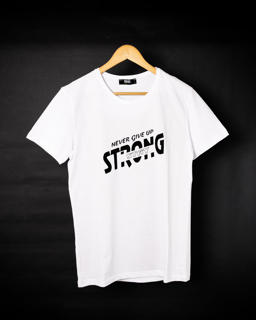 T-shirt BLANC *STRONG STAY*