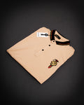 Freehuman Polo Beige Brodé Lion Élégant Homme