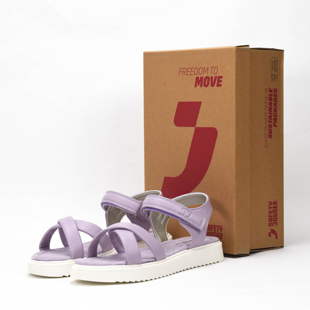 Kimland Sandales Femme Confortables Violettes