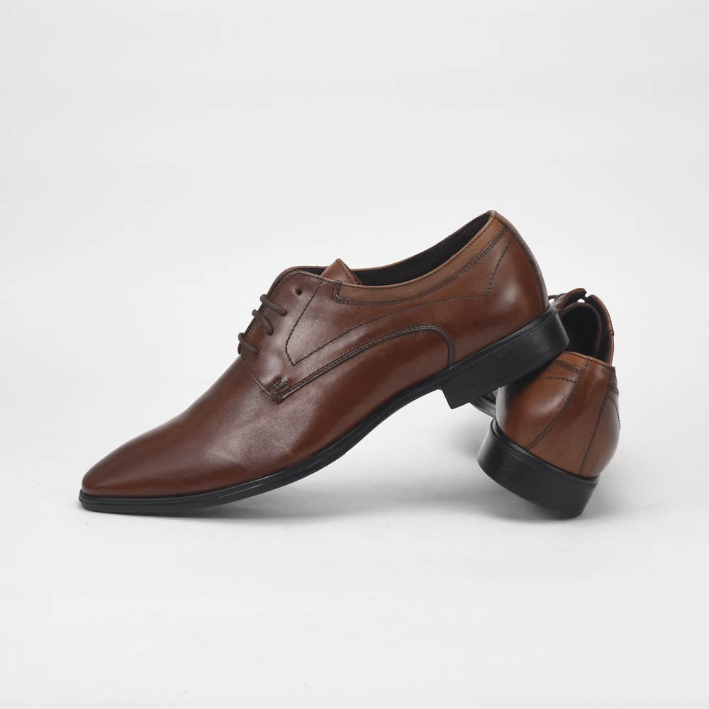 André Chaussures de Ville Cuir Marron Homme