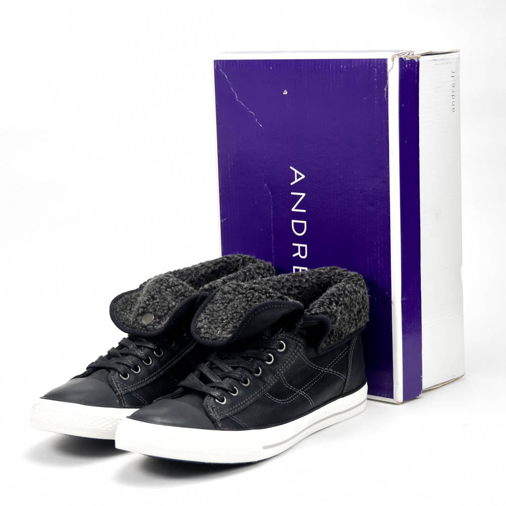 André Baskets Montantes Fourrées Confort Homme
