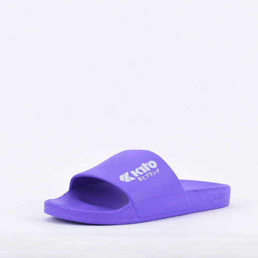 Kito Claquettes Confortables Violettes Unisexe